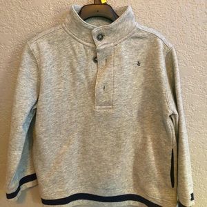 Janie and jack boys gray sweater turtleneck